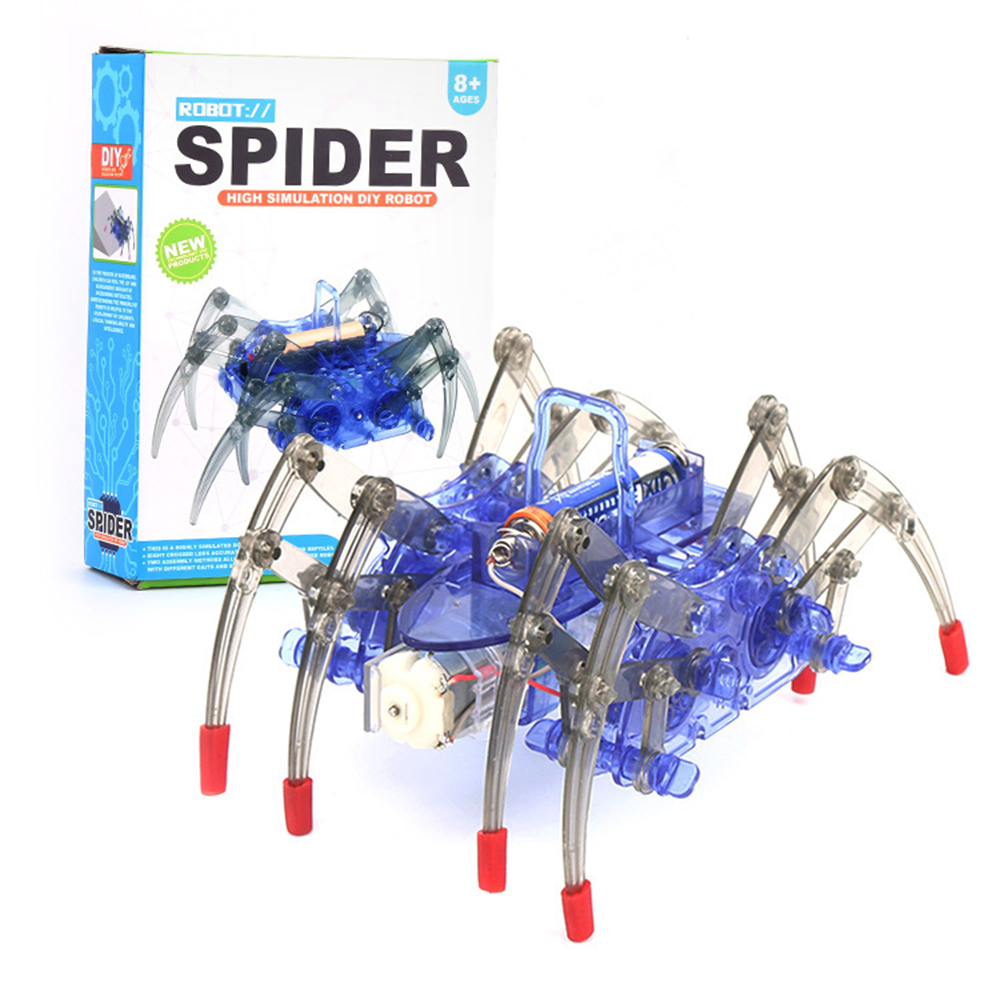 Science Project Diy - Kit Robot Laba-laba Bionik Elektrik DIY