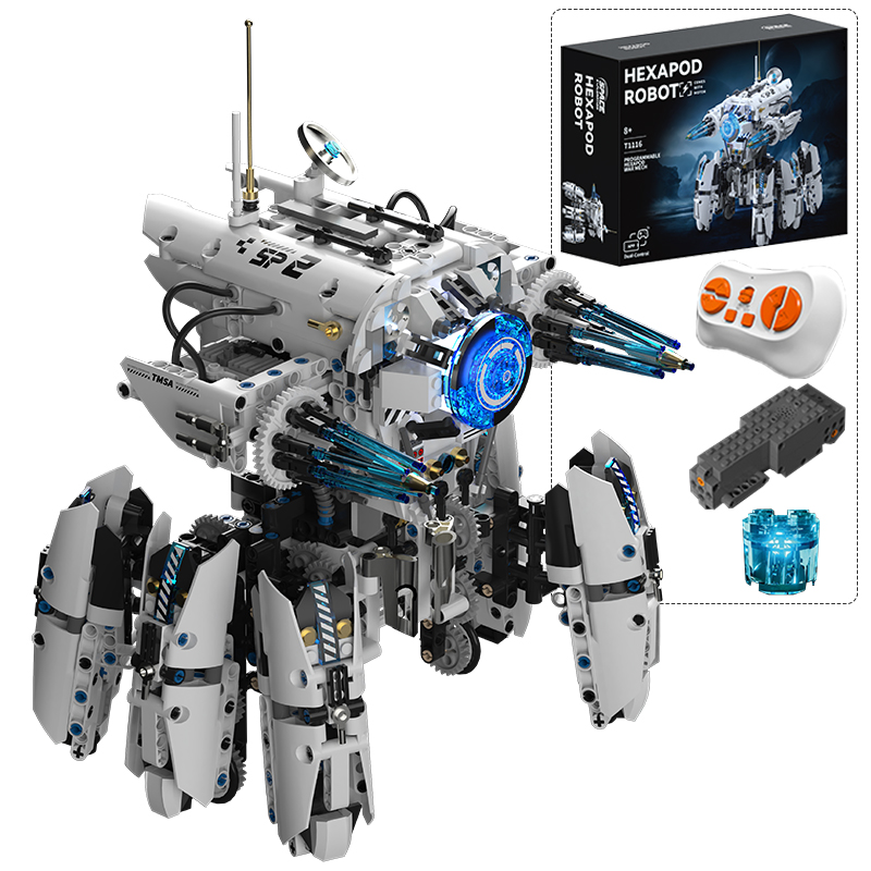 Science Robotics - Robot Hexapod Pemrograman Teknis, Mesin Perang