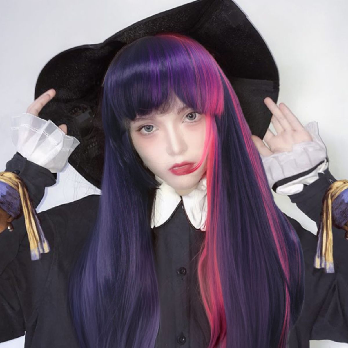 Wig Sintetis Rambut Lurus Panj - Science Bob ulasan dan harga