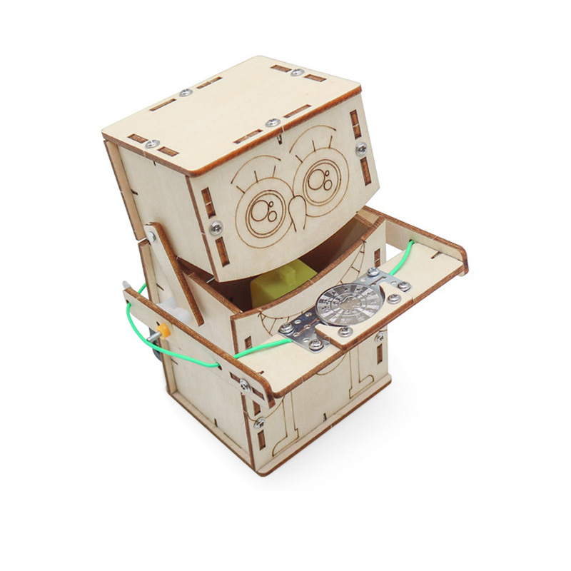 Robot koin makan bertenaga lis - Science Robotics ulasan dan harga